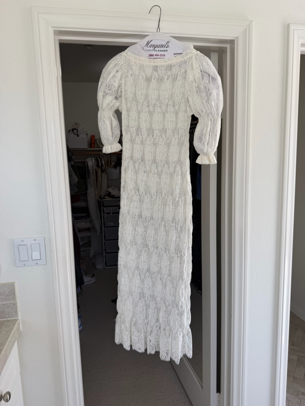 Doen Raquella Lace dress in Salt size small. Like new! - Picture 11 of 11